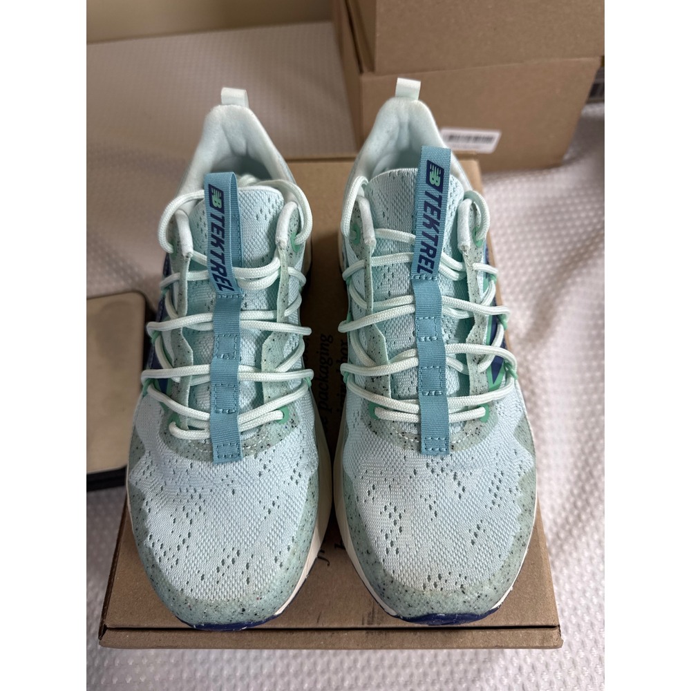 New Balance Trail Running Shoes Womens 8 Tektrel Light Blue WTTR5CE NWOB